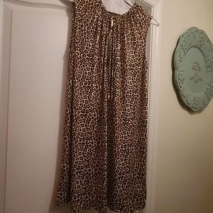 1X Michael Kors animal print dress